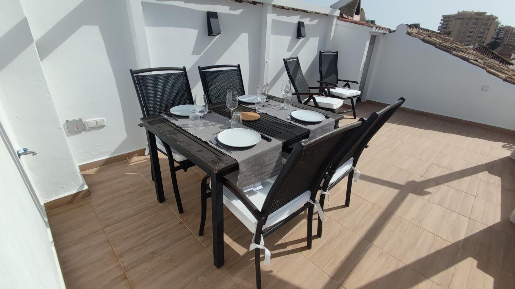 Ferienwohnung Fuengirola Terrace Exterior foto